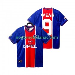 Dres Paris Saint-Germain WEAH 9 1995 1996 Retro Domaći Kratkih Rukava - Muški