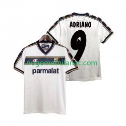 Dres Parma ADRIANO 9 2003 Retro Gostujući 2002 Kratkih Rukava - Muški Dres Parma ADRIANO 9 2003 Retro Gostujući 2002 Kratkih Rukava - Muški