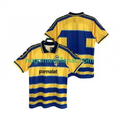 Dres Parma 2000 Retro Domaći 1999 Kratkih Rukava - Muški Dres Parma 2000 Retro Domaći 1999 Kratkih Rukava - Muški