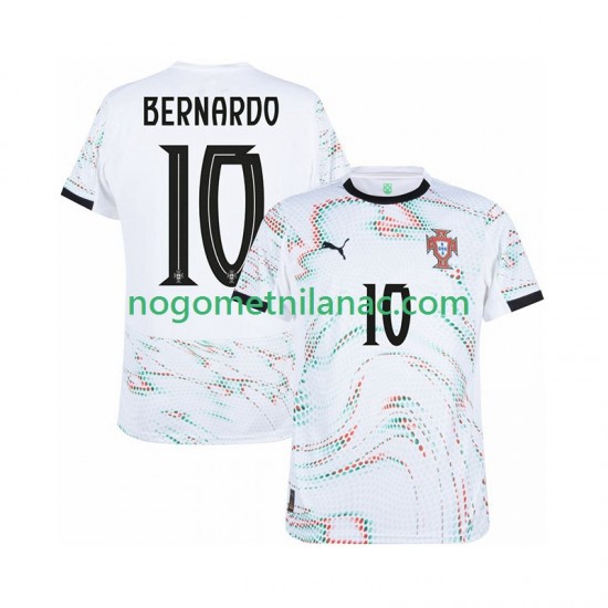 Dres Portugal Bernardo Silva 10 Gostujući 2025-2026 Kratkih Rukava - Muški