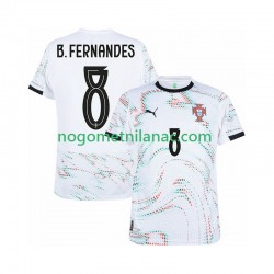Dres Portugal Bruno Fernandes 8 Gostujući 2025-2026 Kratkih Rukava - Muški Dres Portugal Bruno Fernandes 8 Gostujući 2025-2026 Kratkih Rukava - Muški