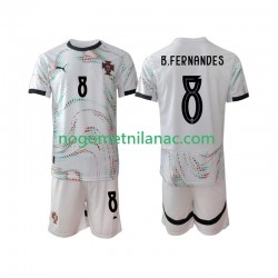 Dres Portugal Bruno Fernandes 8 Gostujući 2025-2026 Kratkih Rukava - Dječji Dres Portugal Bruno Fernandes 8 Gostujući 2025-2026 Kratkih Rukava - Dječji