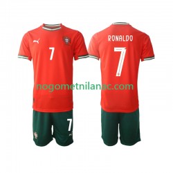 Dres Portugal Cristiano Ronaldo 7 Domaći 2025 Kratkih Rukava - Dječji Dres Portugal Cristiano Ronaldo 7 Domaći 2025 Kratkih Rukava - Dječji