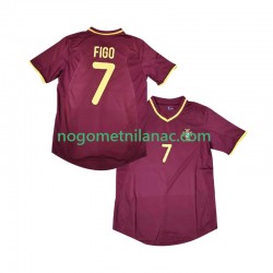 Dres Portugal Figo 7 2000 Retro Domaći Kratkih Rukava - Muški Dres Portugal Figo 7 2000 Retro Domaći Kratkih Rukava - Muški