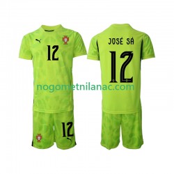 Golmanski Dres - Dres Portugal Jose Sa 12 Domaći 2025 Kratkih Rukava - Dječji Golmanski Dres - Dres Portugal Jose Sa 12 Domaći 2025 Kratkih Rukava - Dječji