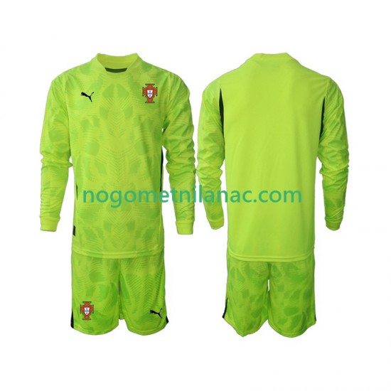 Golmanski Dres - Dres Portugal Domaći 2025 Dugim Rukavima - Dječji