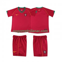 Dres Portugal Retro Domaći 2006 Kratkih Rukava - Dječji Dres Portugal Retro Domaći 2006 Kratkih Rukava - Dječji