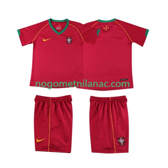 Dres Portugal Retro Domaći 2006 Kratkih Rukava - Dječji
