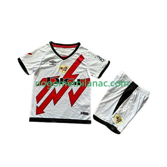 Dres Rayo Vallecano Gostujući 2024-2025 Kratkih Rukava - Dječji