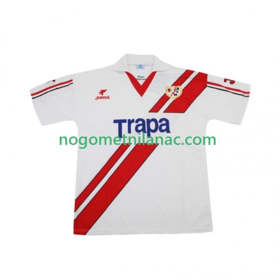 Dres Rayo Vallecano 1997 Retro Domaći 1998 Kratkih Rukava - Muški