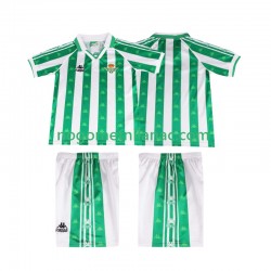 Dres Real Betis 1996 1997 Retro Domaći Kratkih Rukava - Dječji