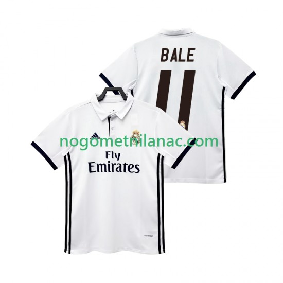 Dres Real Madrid BALE 11 2017 2018 Retro Domaći Kratkih Rukava - Muški