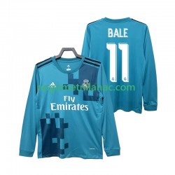 Dres Real Madrid BALE 11 2017 2018 Retro Treći Dugim Rukavima - Muški
