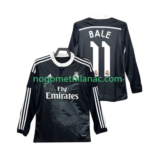 Dres Real Madrid BALE 11 2014 2015 Retro Treći Dugim Rukavima - Muški