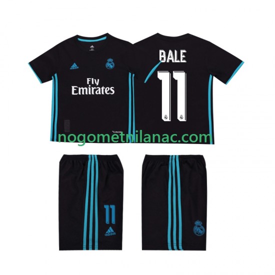 Dres Real Madrid Bale 11 2017 2018 Retro Gostujući Kratkih Rukava - Dječji
