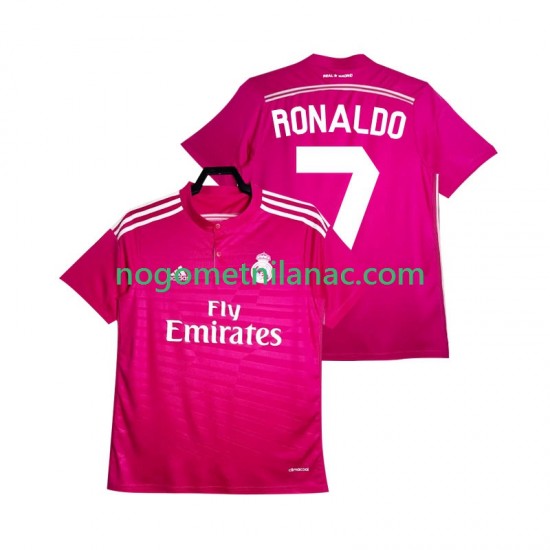 Dres Real Madrid Cristiano Ronaldo 7 2014 2015 Retro Gostujući Kratkih Rukava - Muški