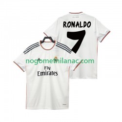 Dres Real Madrid Cristiano Ronaldo 7 2013 2014 Retro Domaći Kratkih Rukava - Muški