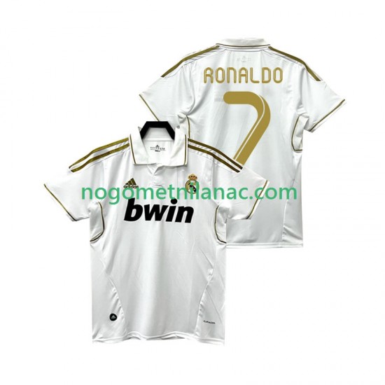 Dres Real Madrid Cristiano Ronaldo 7 2012 Retro Domaći 2011 Kratkih Rukava - Muški