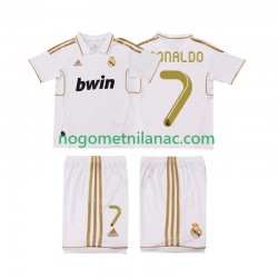 Dres Real Madrid Cristiano Ronaldo 7 2012 Retro Domaći 2011 Kratkih Rukava - Dječji