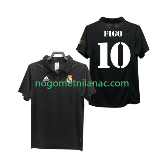 Dres Real Madrid FIGO 10 2003 Retro Gostujući 2002 Kratkih Rukava - Muški