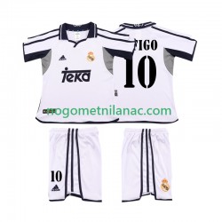 Dres Real Madrid FIGO 10 2001 Retro Domaći 2002 Kratkih Rukava - Dječji Dres Real Madrid FIGO 10 2001 Retro Domaći 2002 Kratkih Rukava - Dječji