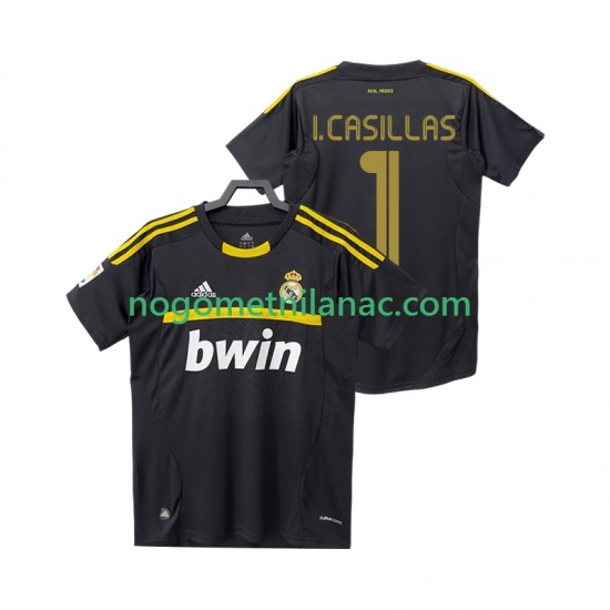 Golmanski Dres - Dres Real Madrid I.CASILLAS 1 2012 Retro Gostujući 2011 Kratkih Rukava - Muški