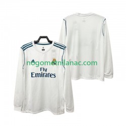 Dres Real Madrid 2017 2018 Retro Domaći Dugim Rukavima - Muški Dres Real Madrid 2017 2018 Retro Domaći Dugim Rukavima - Muški