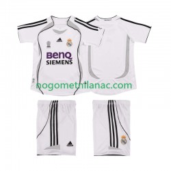 Dres Real Madrid 2007 Retro Domaći 2006 Kratkih Rukava - Dječji