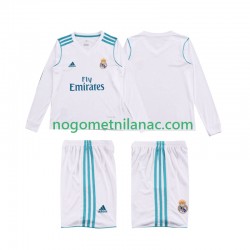Dres Real Madrid 2017 2018 Retro Domaći Dugim Rukavima - Dječji Dres Real Madrid 2017 2018 Retro Domaći Dugim Rukavima - Dječji