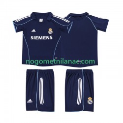 Dres Real Madrid 2005 Retro Gostujući 2006 Kratkih Rukava - Dječji
