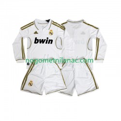 Dres Real Madrid 2012 Retro Domaći 2011 Dugim Rukavima - Dječji