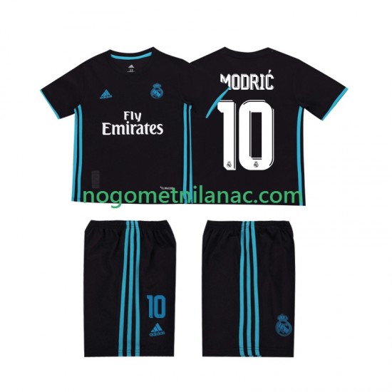 Dres Real Madrid Modrić 10 2017 2018 Retro Gostujući Kratkih Rukava - Dječji