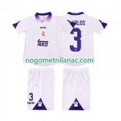 Dres Real Madrid R CARLOS 3 1997 Retro Domaći 1998 Kratkih Rukava - Dječji Dres Real Madrid R CARLOS 3 1997 Retro Domaći 1998 Kratkih Rukava - Dječji