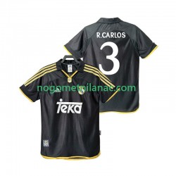 Dres Real Madrid R.CARLOS 3 2001 Retro Gostujući 1999 Kratkih Rukava - Muški Dres Real Madrid R.CARLOS 3 2001 Retro Gostujući 1999 Kratkih Rukava - Muški