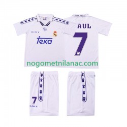 Dres Real Madrid RAUL 7 1996 Retro Domaći 1994 Kratkih Rukava - Dječji Dres Real Madrid RAUL 7 1996 Retro Domaći 1994 Kratkih Rukava - Dječji