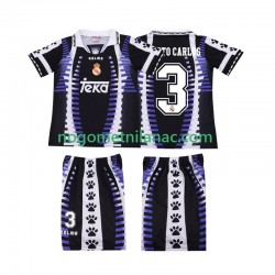 Dres Real Madrid ROBERTO CARLOS 3 1997 Retro Treći 1998 Kratkih Rukava - Dječji Dres Real Madrid ROBERTO CARLOS 3 1997 Retro Treći 1998 Kratkih Rukava - Dječji