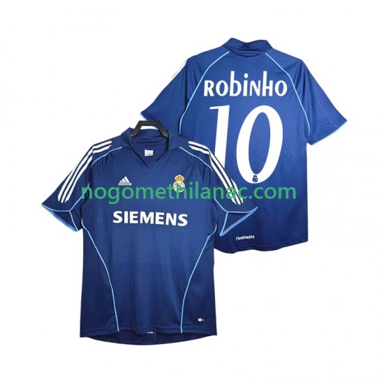 Dres Real Madrid ROBINHO 10 2005 Retro Gostujući 2006 Kratkih Rukava - Muški