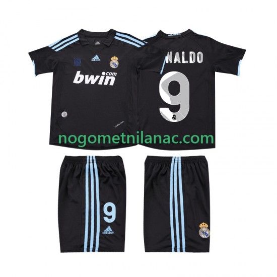 Dres Real Madrid RONALDO 9 2009 Retro Gostujući 2010 Kratkih Rukava - Dječji