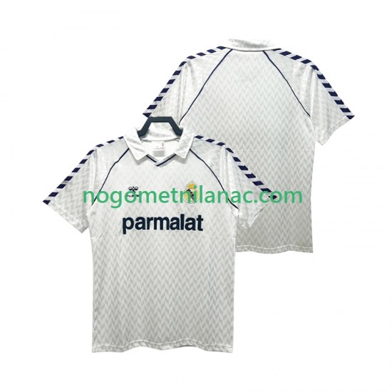 Dres Real Madrid 1986 1987 Retro Domaći Kratkih Rukava - Muški
