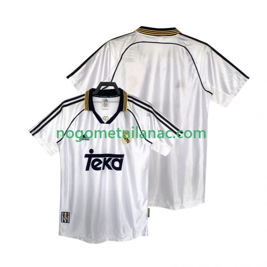 Dres Real Madrid 2000 Retro Domaći 1998 Kratkih Rukava - Muški