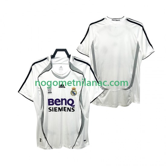 Dres Real Madrid 2007 Retro Domaći 2006 Kratkih Rukava - Muški