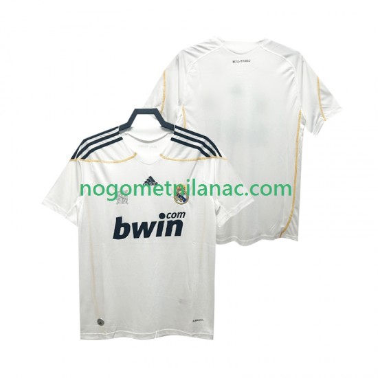 Dres Real Madrid 2009 Retro Domaći 2010 Kratkih Rukava - Muški