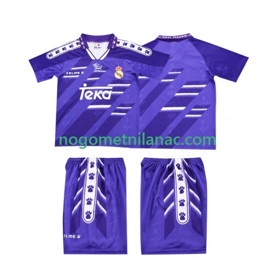 Dres Real Madrid 1996 Retro Gostujući 1994 Kratkih Rukava - Dječji
