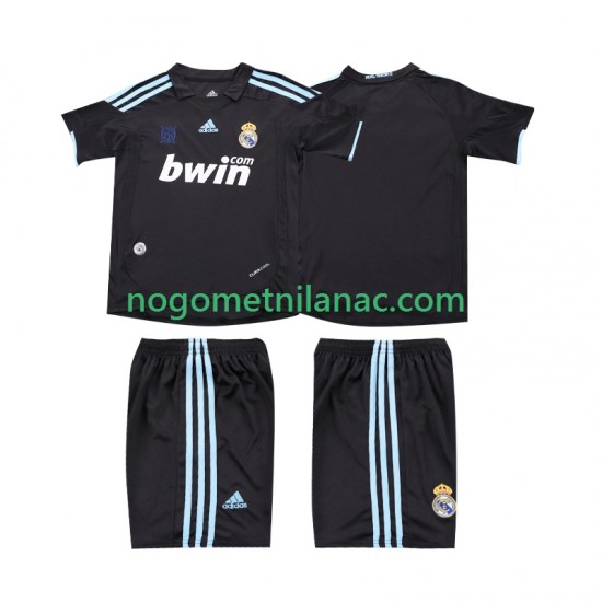 Dres Real Madrid 2009 Retro Gostujući 2010 Kratkih Rukava - Dječji