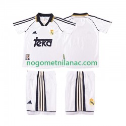 Dres Real Madrid 2000 Retro Domaći 1998 Kratkih Rukava - Dječji