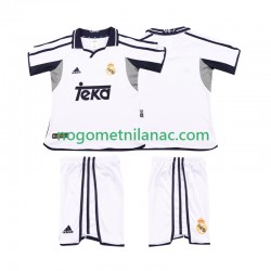Dres Real Madrid 2001 Retro Domaći 2002 Kratkih Rukava - Dječji