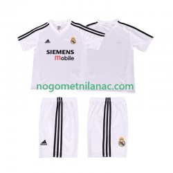 Dres Real Madrid 5 Retro Domaći 2004 2002 Kratkih Rukava - Dječji Dres Real Madrid 5 Retro Domaći 2004 2002 Kratkih Rukava - Dječji