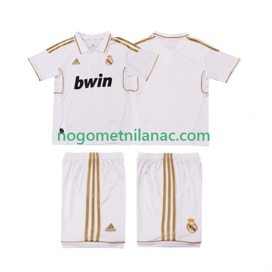 Dres Real Madrid 2012 Retro Domaći 2011 Kratkih Rukava - Dječji