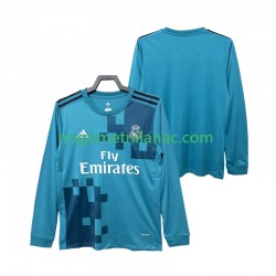 Dres Real Madrid 2017 2018 Retro Treći Dugim Rukavima - Muški Dres Real Madrid 2017 2018 Retro Treći Dugim Rukavima - Muški