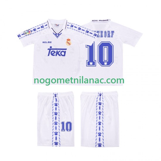 Dres Real Madrid SEEDORF 10 1996 1997 Retro Domaći Kratkih Rukava - Dječji